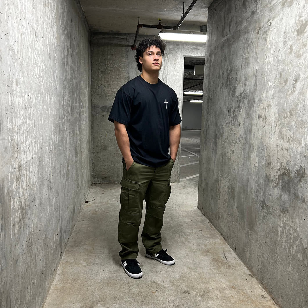 Christianartworkshop "FEAR NOT" Short Sleeve T-shirt - image 4