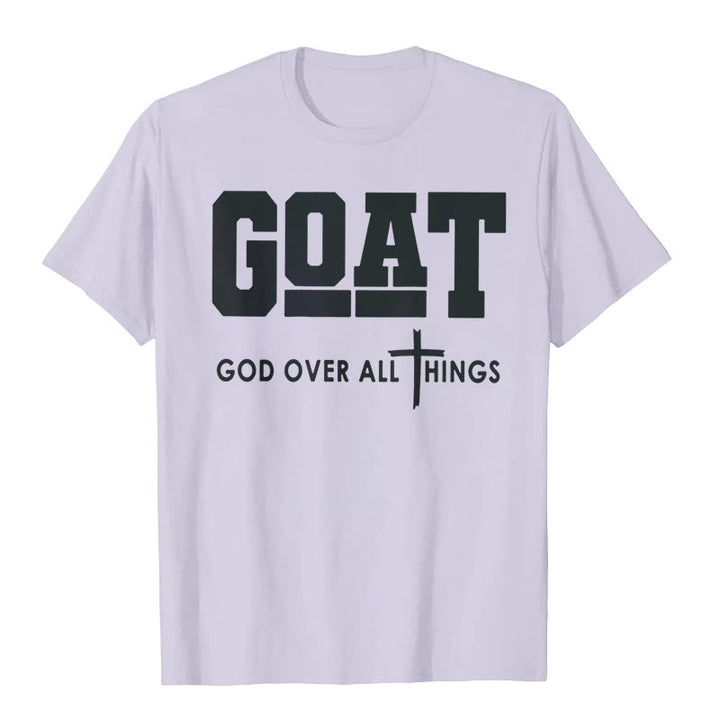 Christianartworkshop "GOD OVER ALL THINGS" T-shirt - Purple - 2XL - image 11