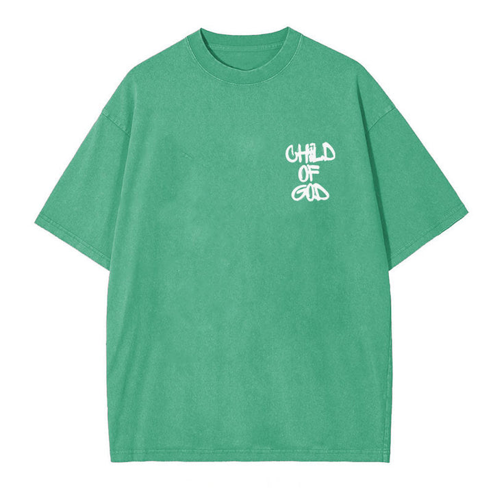 Christianartworkshop "CHILD OF GOD" Washed T-Shirt - image 18
