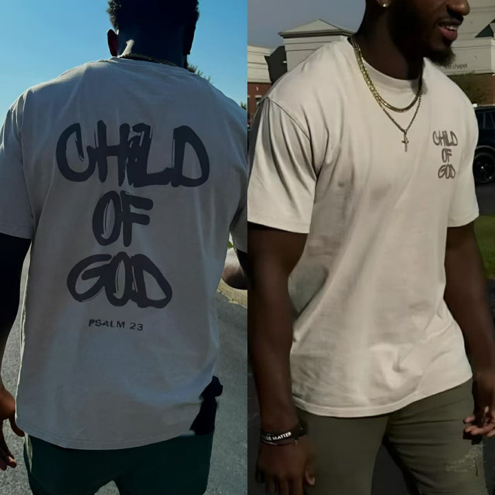 Christianartworkshop "CHILD OF GOD" Washed T-Shirt - image 7