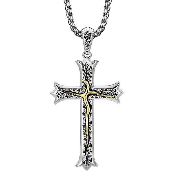Christianartworkshop 925 Sterling Silver Classic & Vintage Crucifix Tree of Life Necklace: A Symbol of Spirituality and Vitality - 925 Sterling Silver - image 0