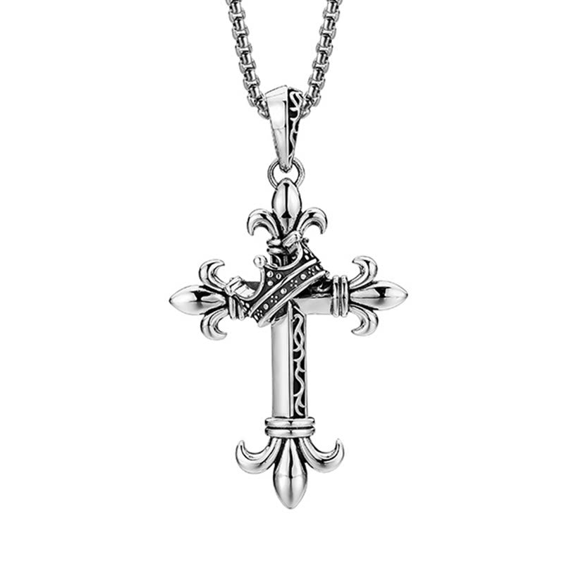 Christianartworkshop 925 Sterling Silver Modern & Minimalist Crucifix Necklace: A Symbol of Holy and Pure - image 5