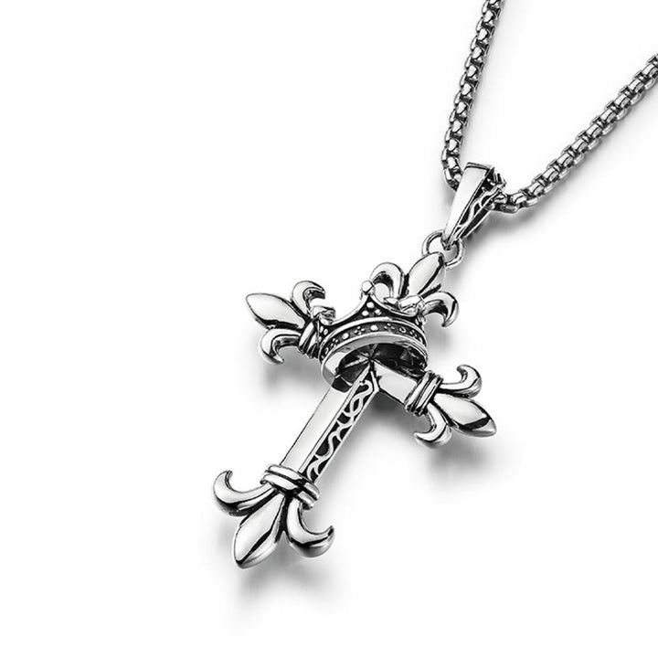 Christianartworkshop 925 Sterling Silver Modern & Minimalist Crucifix Necklace: A Symbol of Holy and Pure - image 6