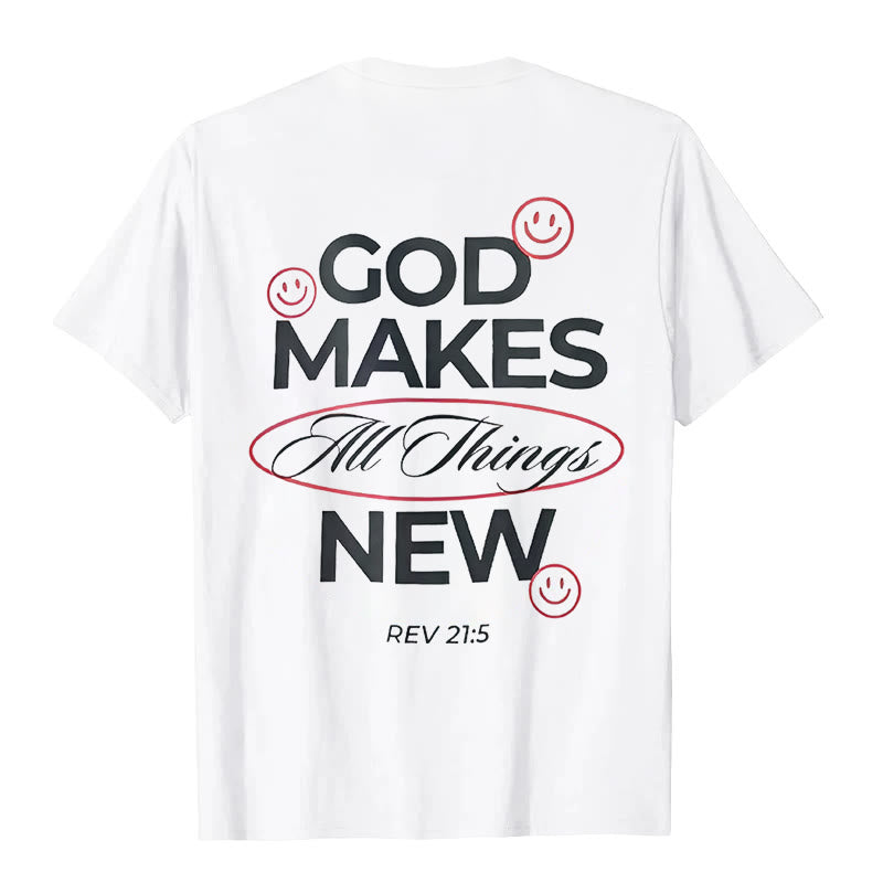 Christianartworkshop God Makes All Things New T-shirt - image 2