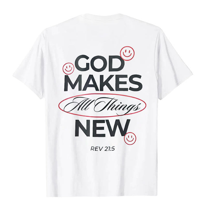 Christianartworkshop God Makes All Things New T-shirt - image 2