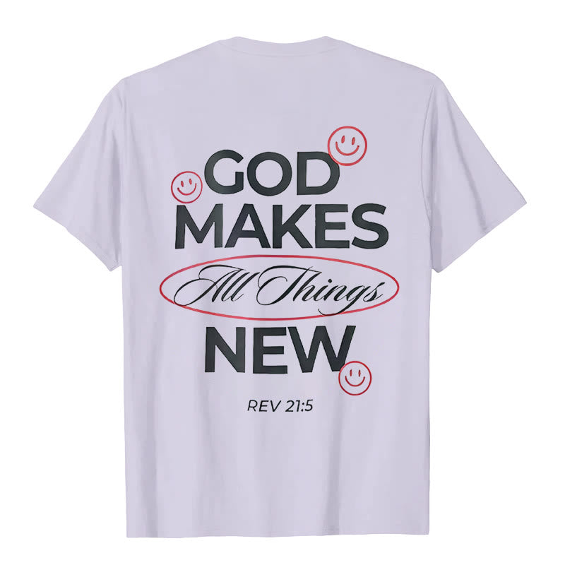 Christianartworkshop God Makes All Things New T-shirt - image 17