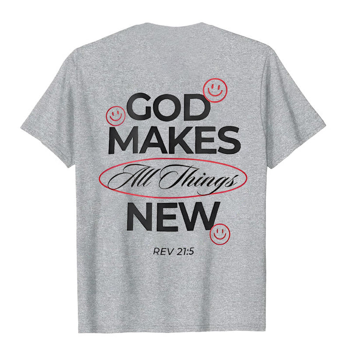 Christianartworkshop God Makes All Things New T-shirt - image 26