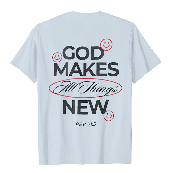 Christianartworkshop God Makes All Things New T-shirt - image 11