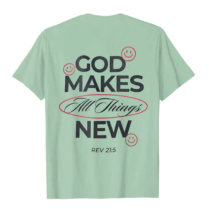 Christianartworkshop God Makes All Things New T-shirt - image 20