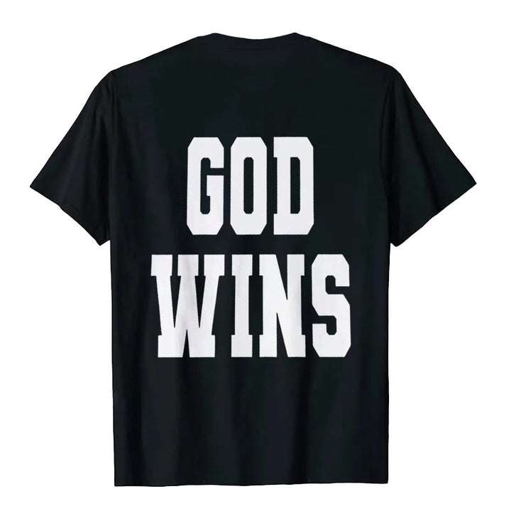 Christianartworkshop God Wins T-shirt - image 5