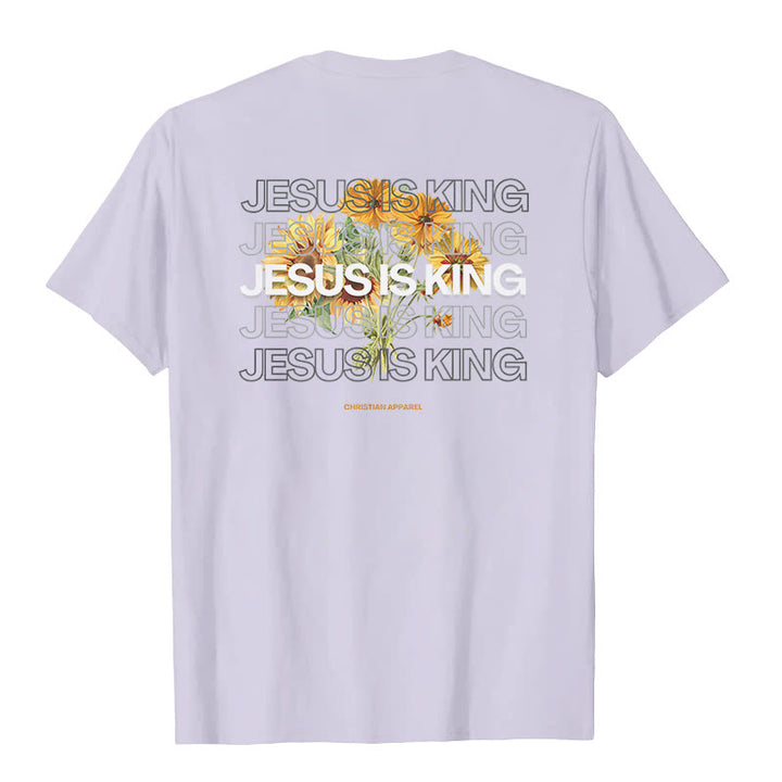 Christianartworkshop Jesus ​Is King T-shirt - image 17