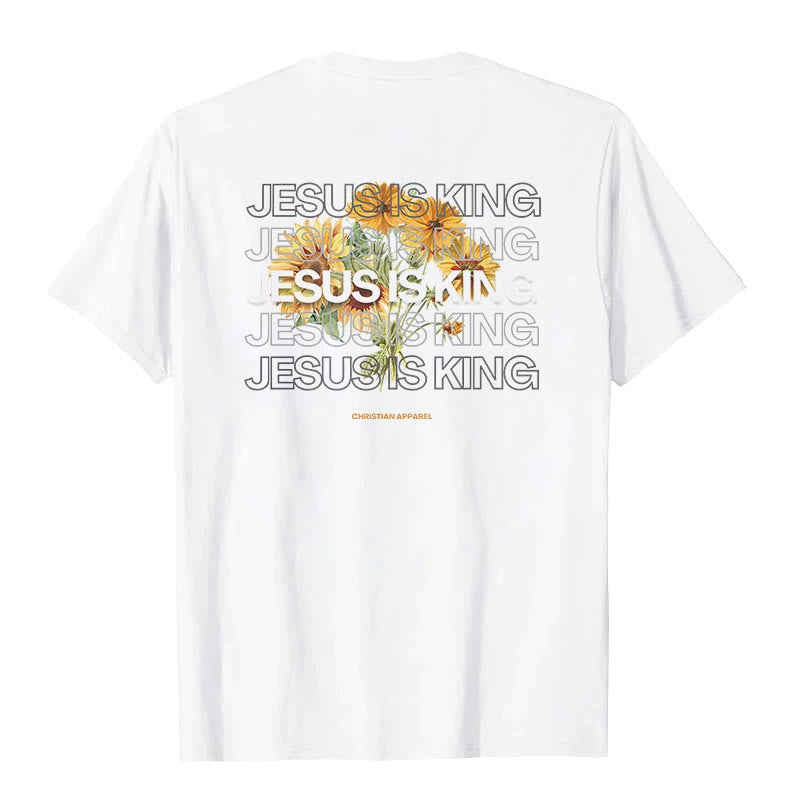 Christianartworkshop Jesus ​Is King T-shirt - image 2