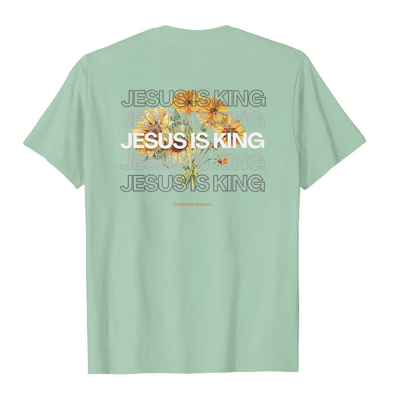 Christianartworkshop Jesus ​Is King T-shirt - image 20
