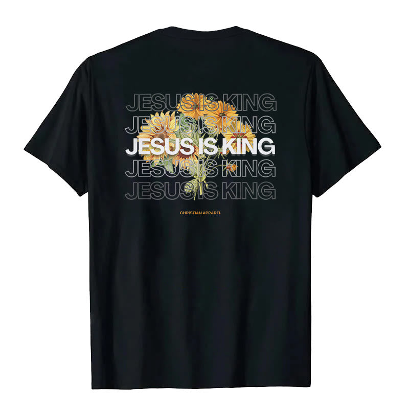 Christianartworkshop Jesus ​Is King T-shirt - image 5