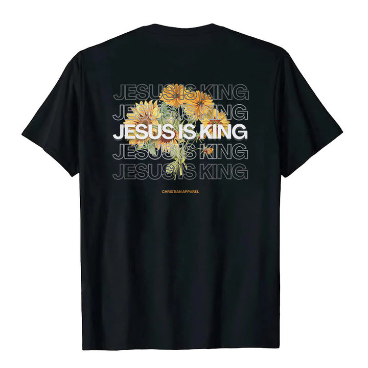 Christianartworkshop Jesus ​Is King T-shirt - image 5