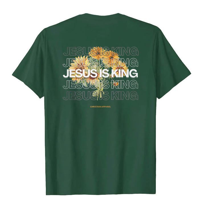 Christianartworkshop Jesus ​Is King T-shirt - image 23