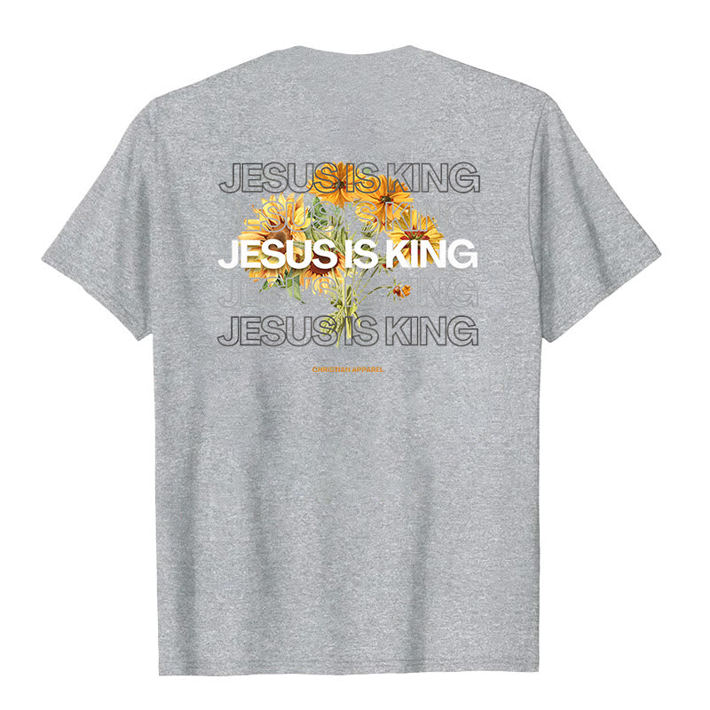 Christianartworkshop Jesus ​Is King T-shirt - image 26
