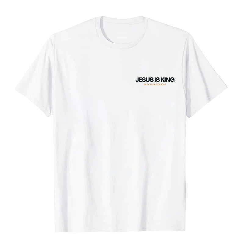 Christianartworkshop Jesus ​Is King T-shirt - image 3