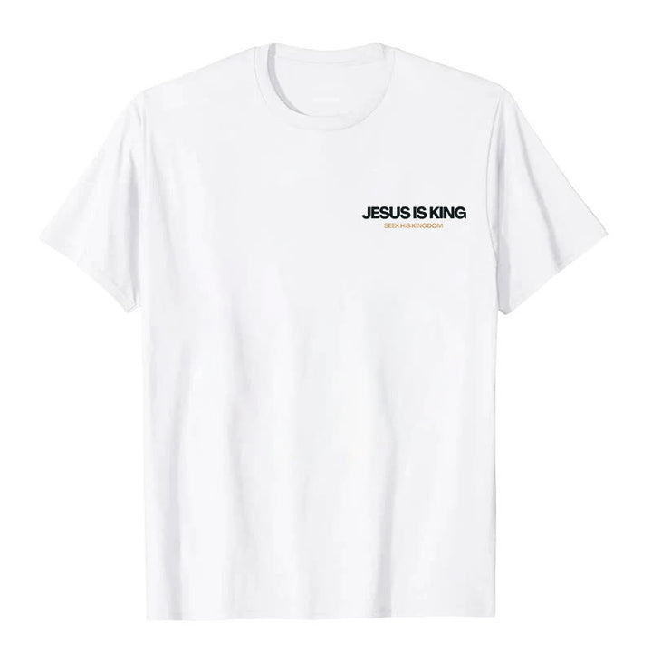 Christianartworkshop Jesus ​Is King T-shirt - image 3