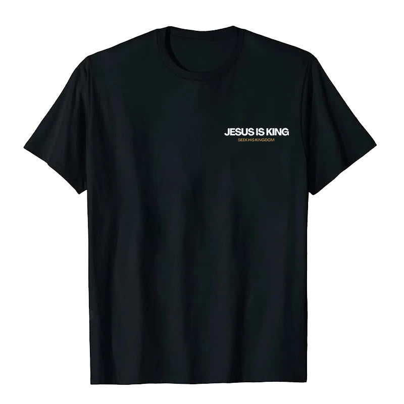Christianartworkshop Jesus ​Is King T-shirt - image 6