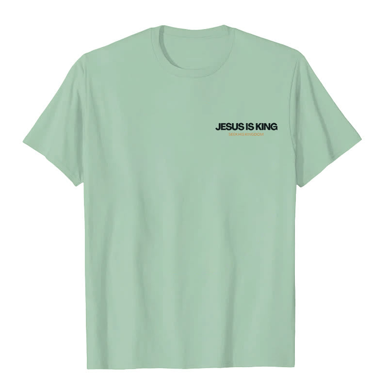 Christianartworkshop Jesus ​Is King T-shirt - image 21