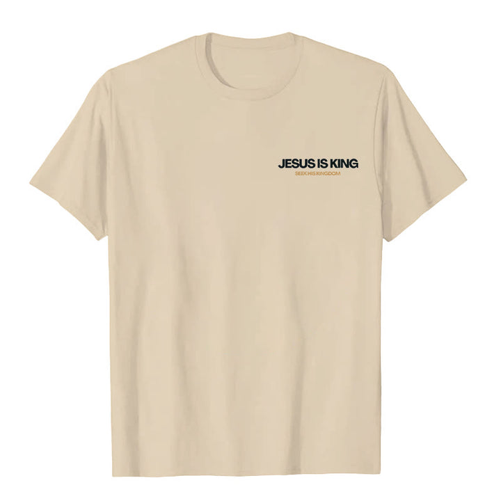 Christianartworkshop Jesus ​Is King T-shirt - image 9