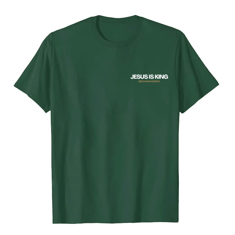 Christianartworkshop Jesus ​Is King T-shirt - image 24
