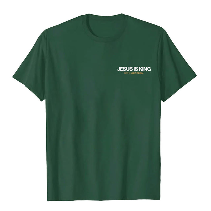 Christianartworkshop Jesus ​Is King T-shirt - image 24