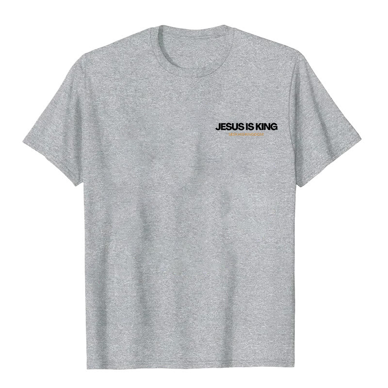 Christianartworkshop Jesus ​Is King T-shirt - image 27
