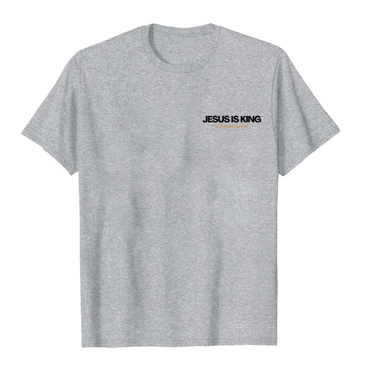 Christianartworkshop Jesus ​Is King T-shirt - image 27