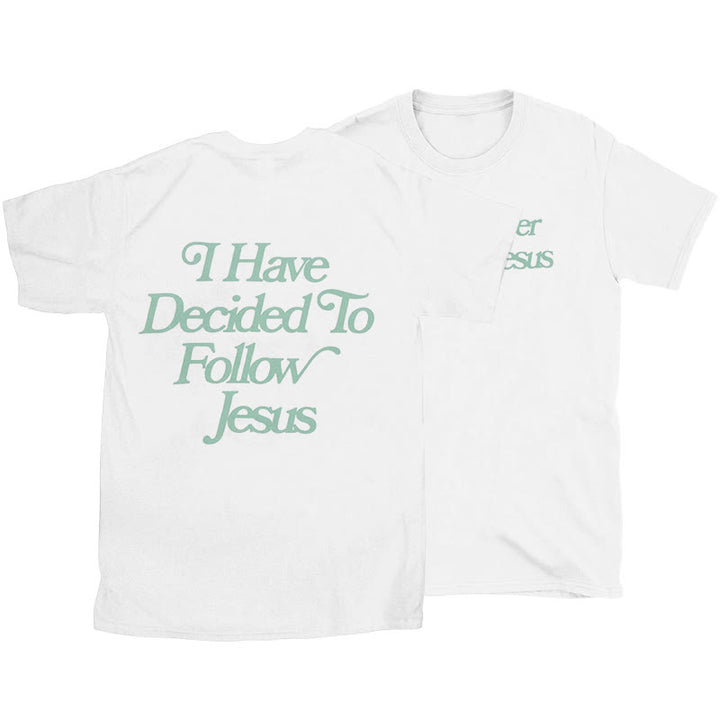 Christianartworkshop Follower of Jesus T-shirt - White - 2XL - image 1
