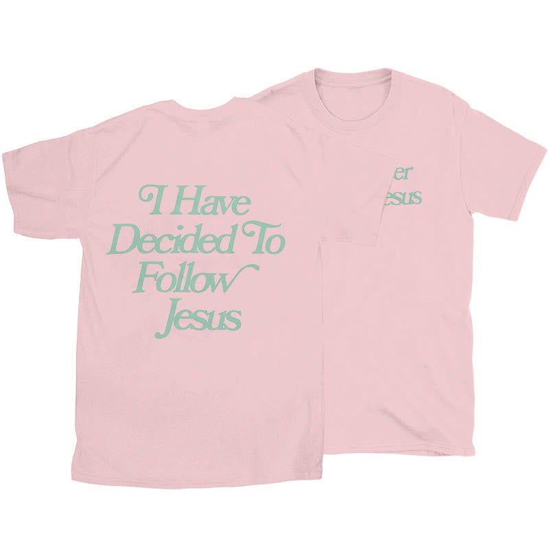 Christianartworkshop Follower of Jesus T-shirt - Pink - 2XL - image 16