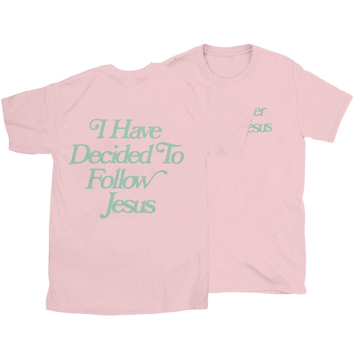 Christianartworkshop Follower of Jesus T-shirt - Pink - 2XL - image 16