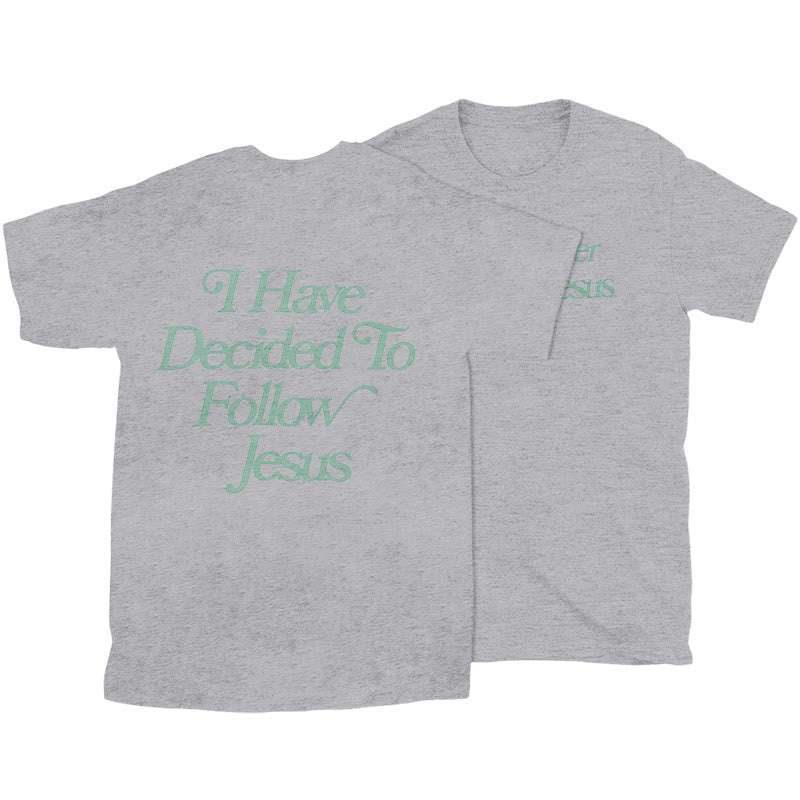 Christianartworkshop Follower of Jesus T-shirt - Grey - 2XL - image 28