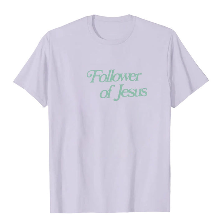 Christianartworkshop Follower of Jesus T-shirt - image 21