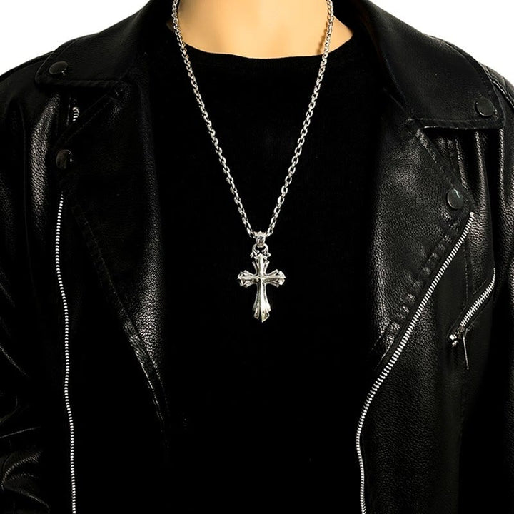 Christianartworkshop 925 Sterling Silver Modern & Minimalist Crucifix Necklace: Simple Design for the Devout - image 4