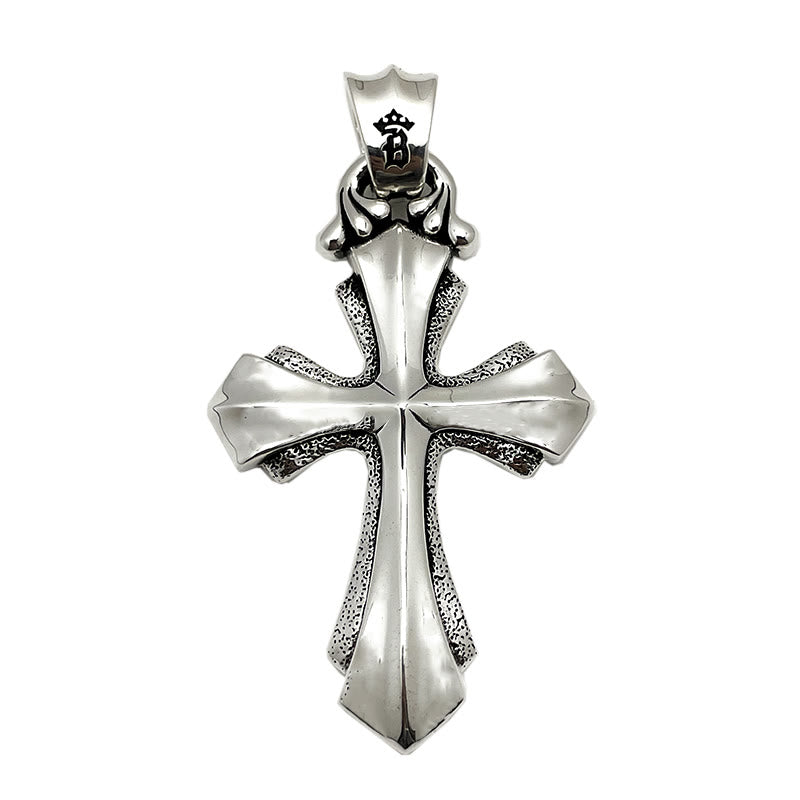 Christianartworkshop 925 Sterling Silver Modern & Minimalist Crucifix Necklace: Simple Design for the Devout - image 7