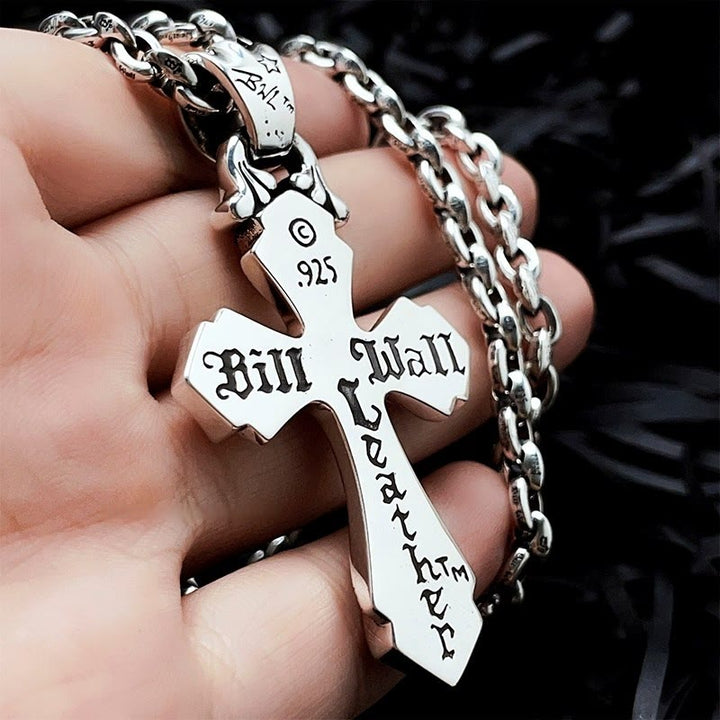 Christianartworkshop 925 Sterling Silver Modern & Minimalist Crucifix Necklace: Simple Design for the Devout - image 9