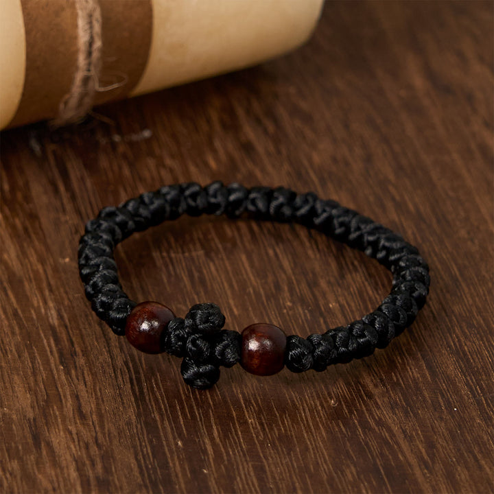 Christianartworkshop Blue & Black Cross - Knot String Bracelet: A Token of Faith - image 14