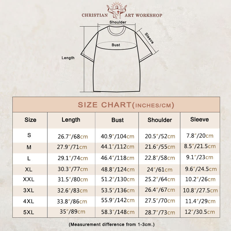Christianartworkshop Child of God Unisex Washed T-Shirt - image 2