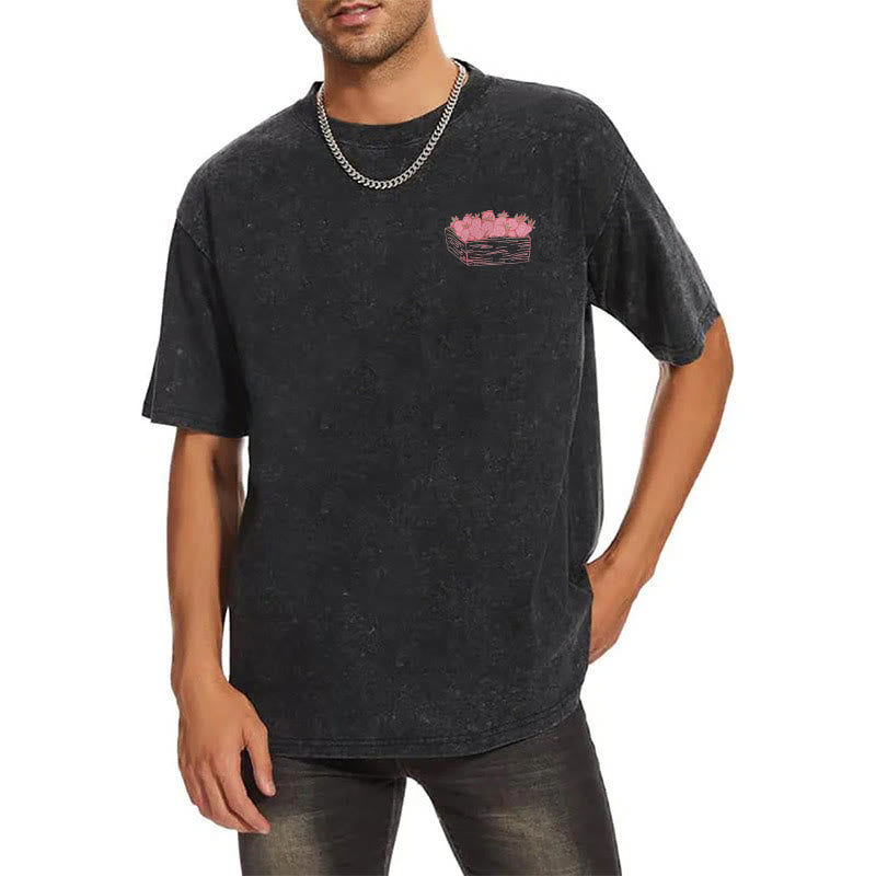 Christianartworkshop Fruit Of The Spirit Unisex Washed T-Shirt - image 3