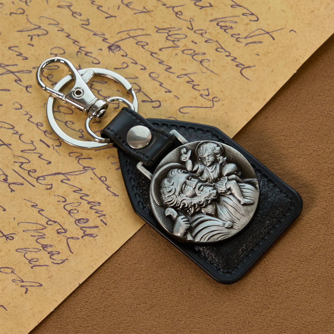 Christianartworkshop 12 Patterns Christian-Inspired Keychains Pendants: Faith on the Go - Style-G - image 14