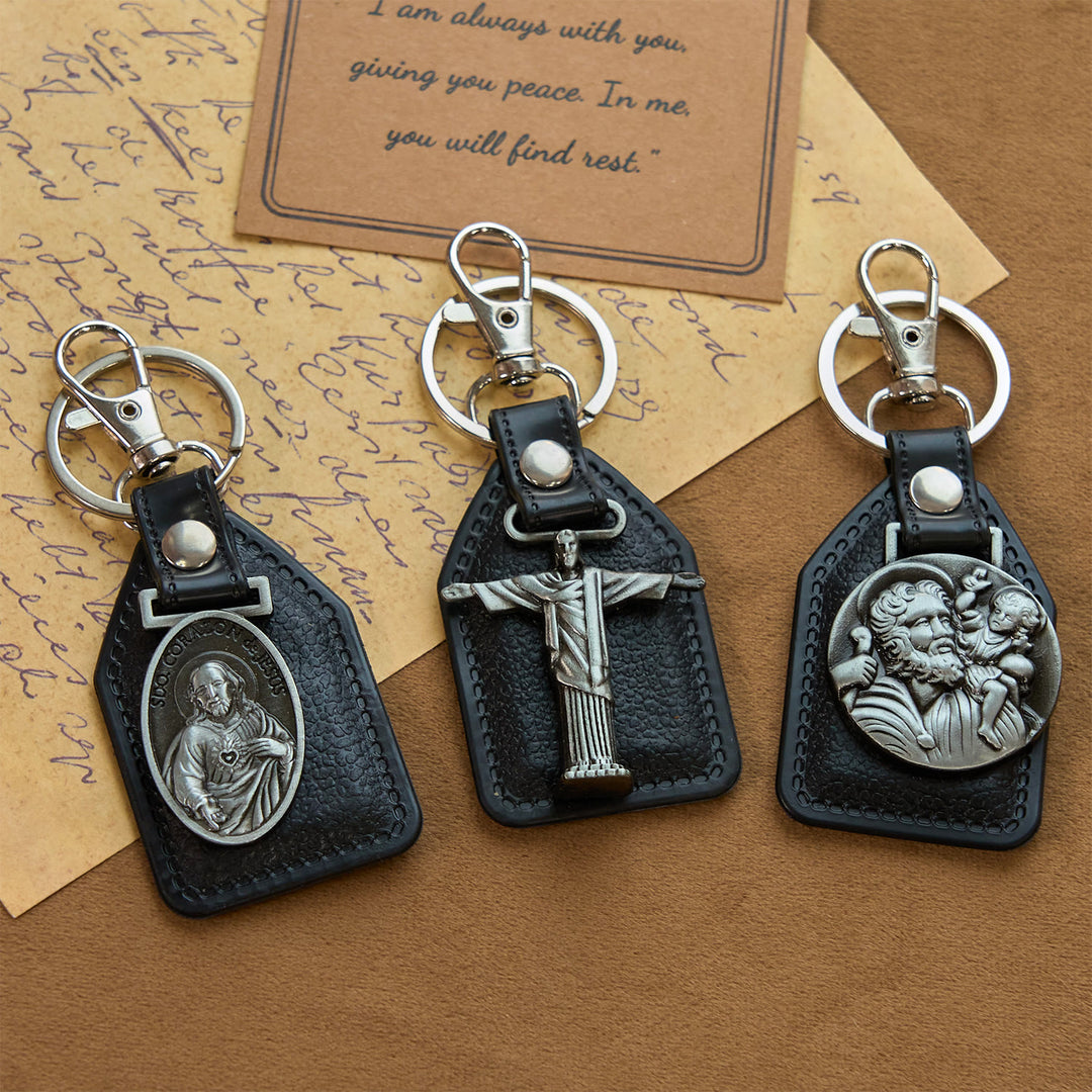 Christianartworkshop 12 Patterns Christian-Inspired Keychains Pendants: Faith on the Go - image 3