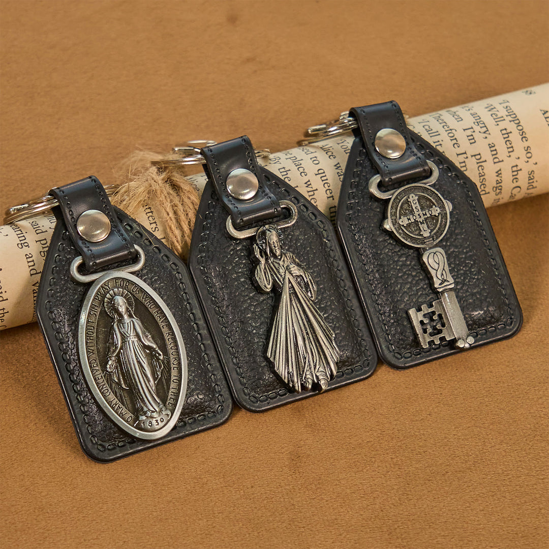 Christianartworkshop 12 Patterns Christian-Inspired Keychains Pendants: Faith on the Go - image 21