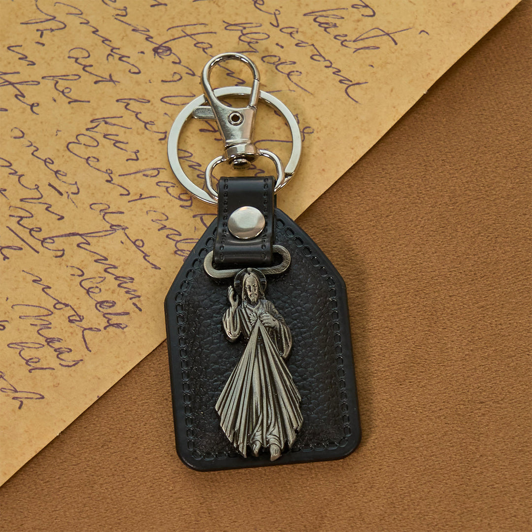 Christianartworkshop 12 Patterns Christian-Inspired Keychains Pendants: Faith on the Go - Style-D - image 11