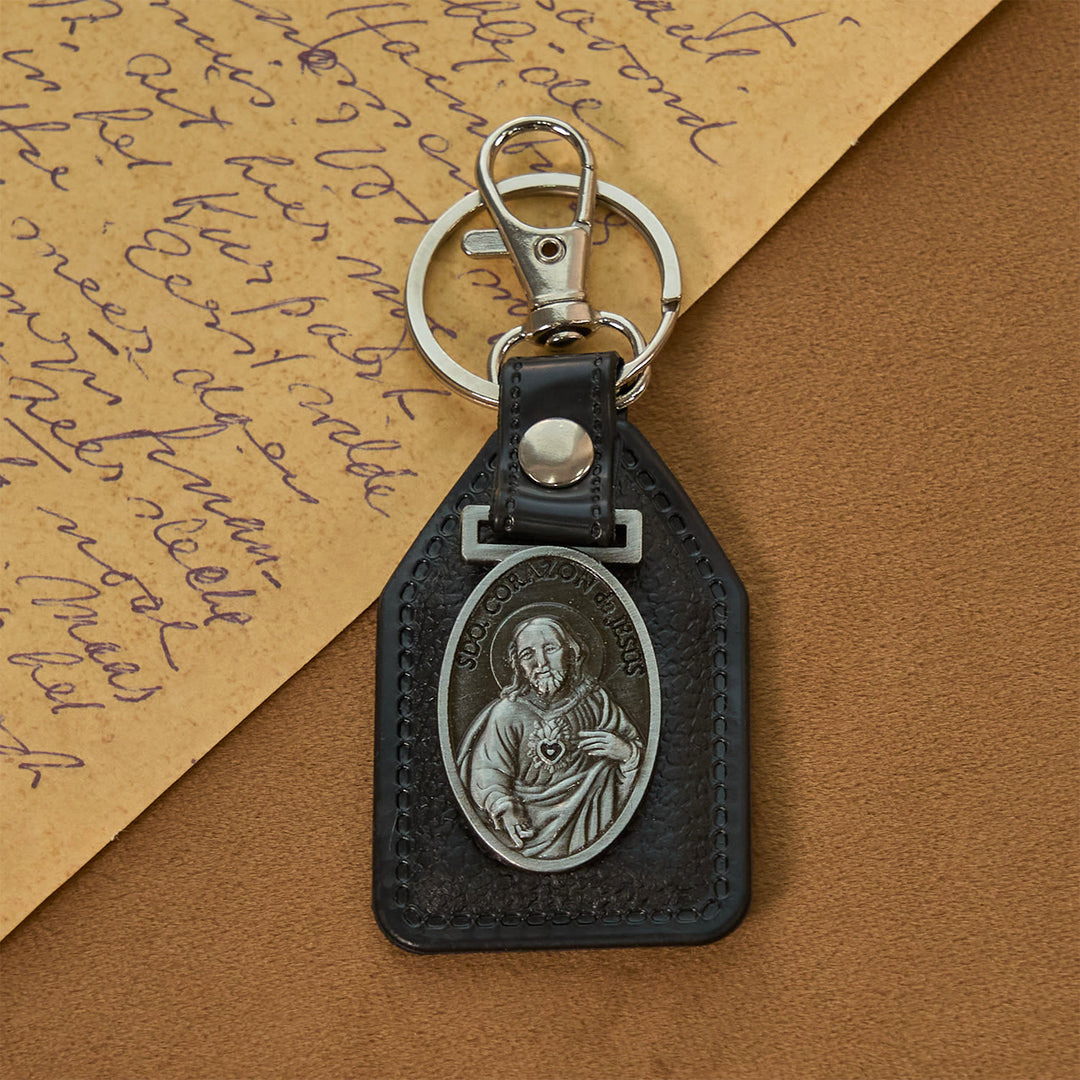 Christianartworkshop 12 Patterns Christian-Inspired Keychains Pendants: Faith on the Go - Style-K - image 18