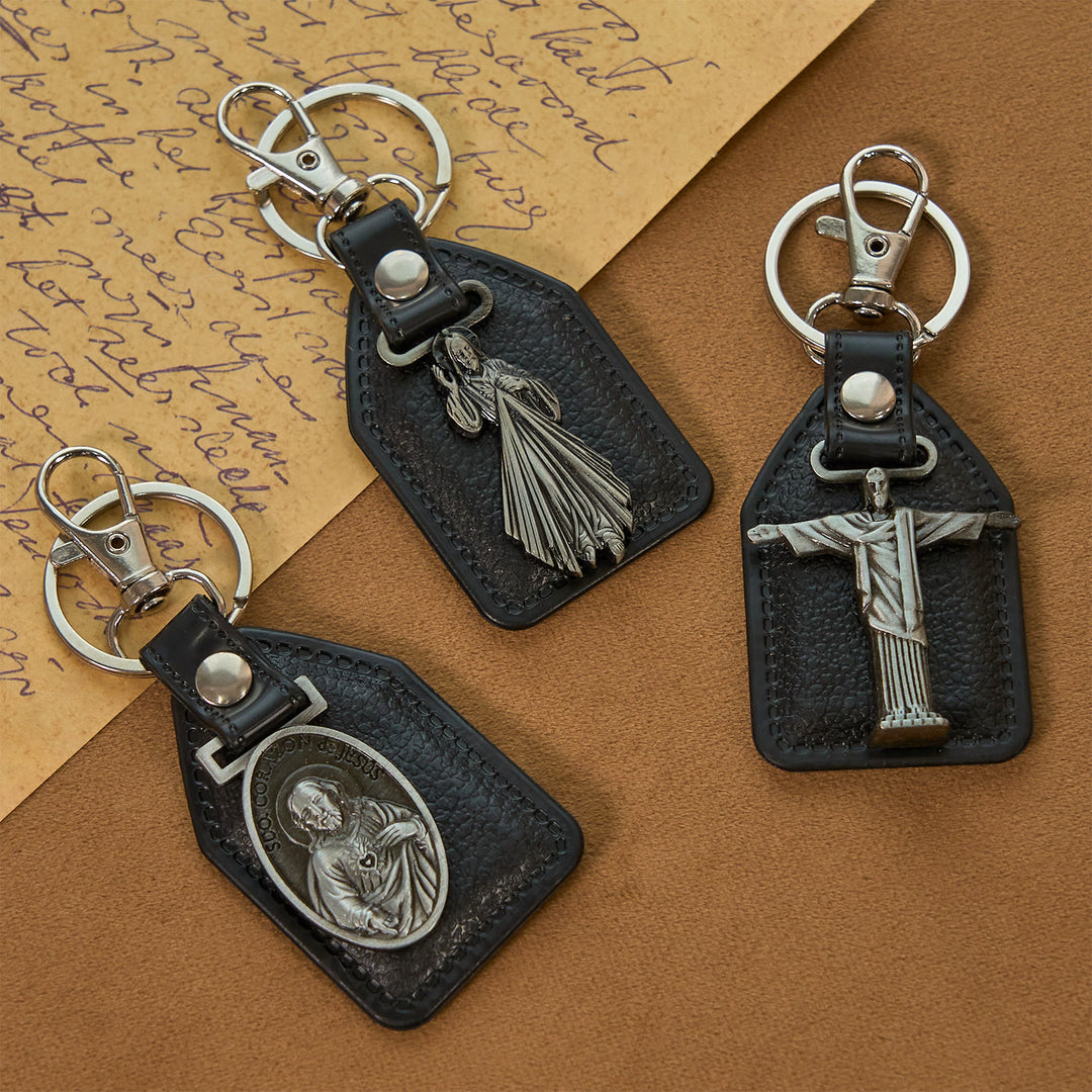 Christianartworkshop 12 Patterns Christian-Inspired Keychains Pendants: Faith on the Go - image 5