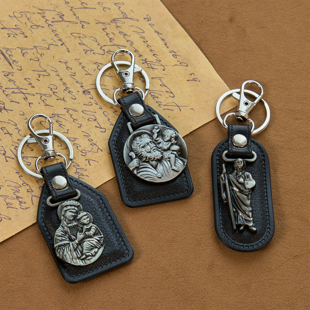 Christianartworkshop 12 Patterns Christian-Inspired Keychains Pendants: Faith on the Go - image 7