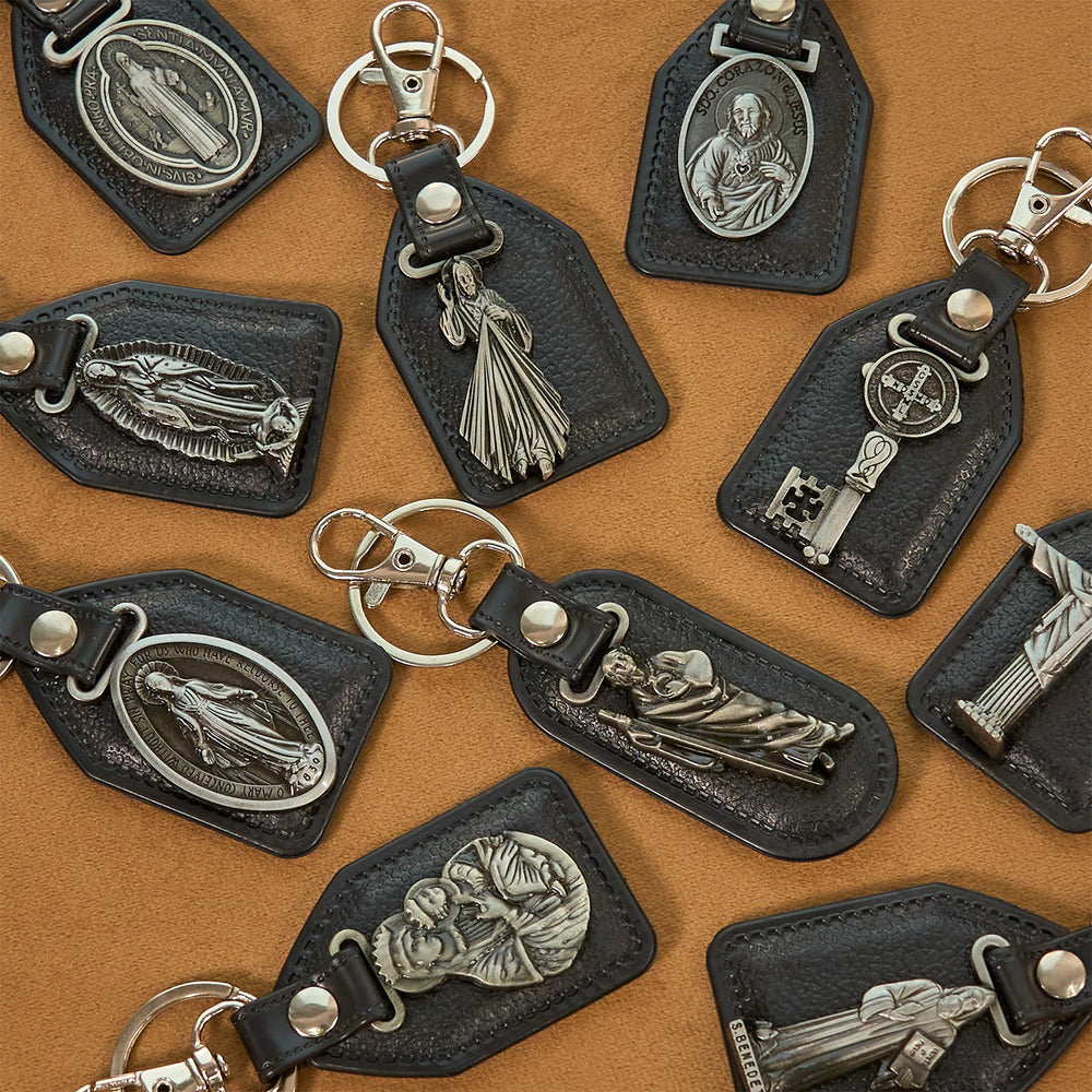 Christianartworkshop 12 Patterns Christian-Inspired Keychains Pendants: Faith on the Go - image 1