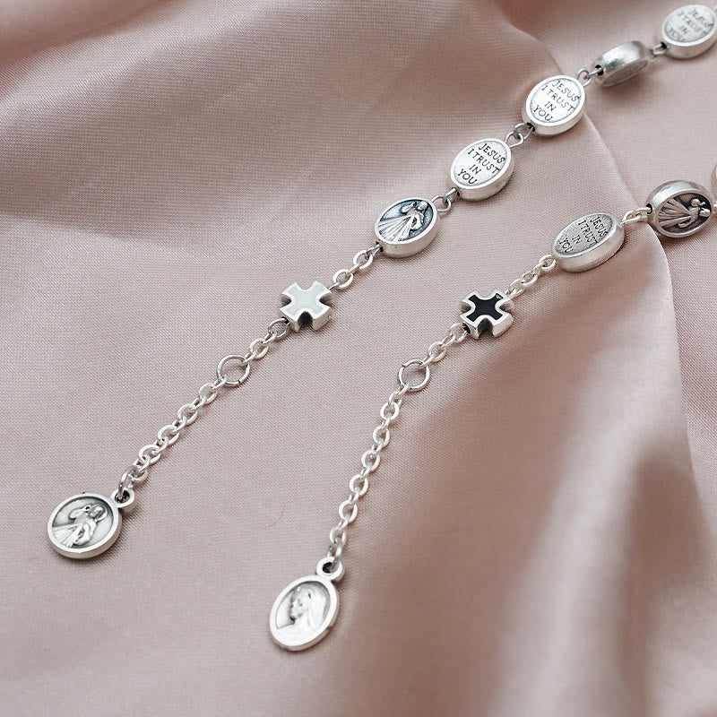 Christianartworkshop St. Benedict, Miraculous Medal & Cross Classic Bracelet: A Timeless Token of Divine Protection - image 4